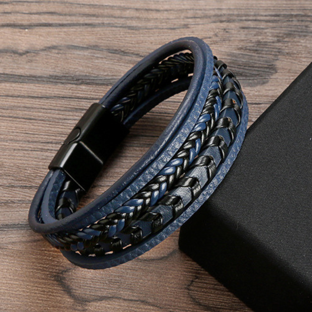 Eden™ | Leather Bracelet – Robust, Stylish & Timeless