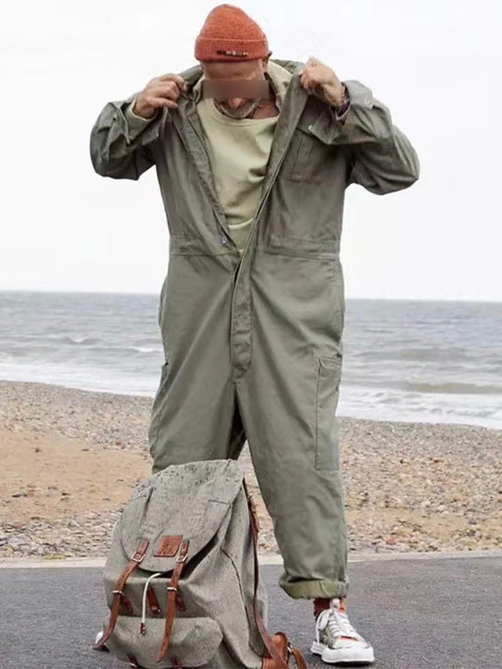 Men's Work Overalls in Canvas