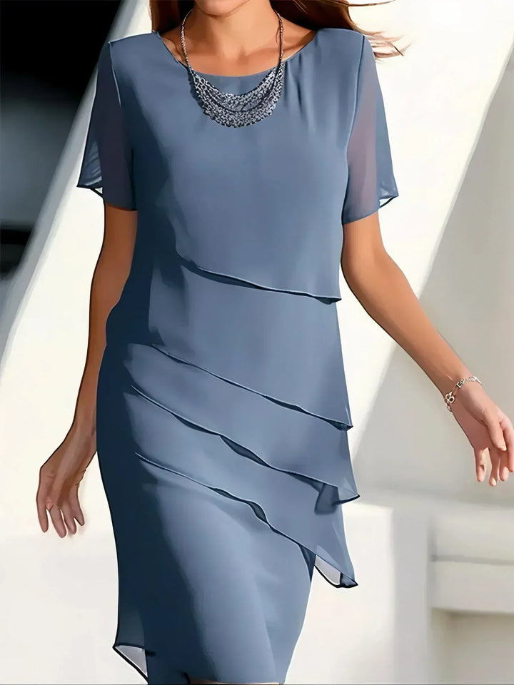 Iza™ | Elegant Dress with Belly Coverage