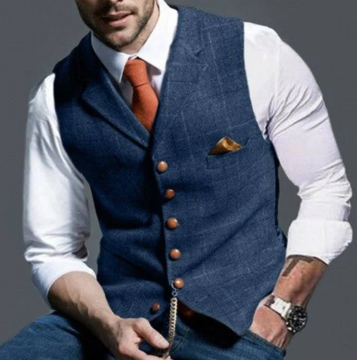 Silvoro™ | Elegant Men's Vest