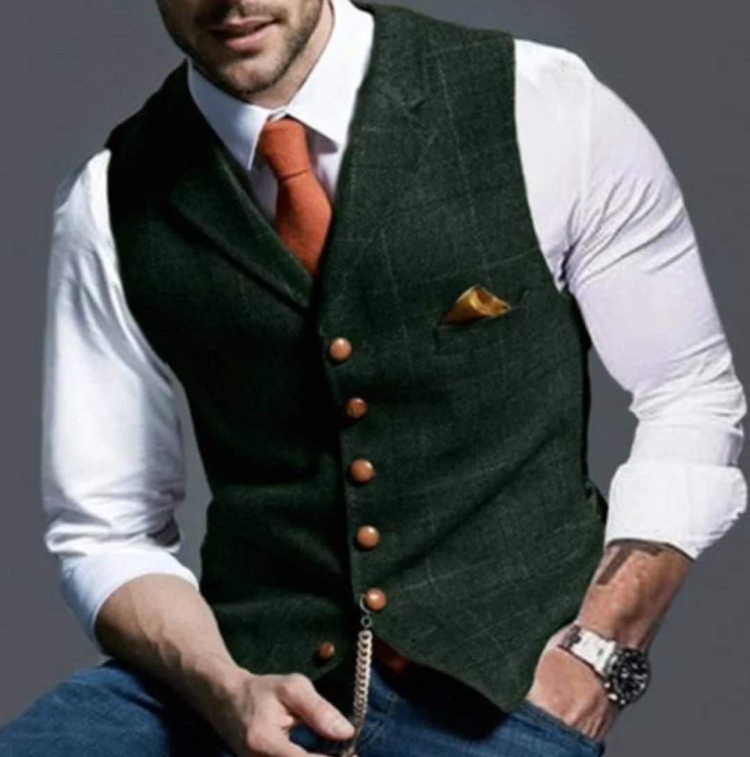 Silvoro™ | Elegant Men's Vest