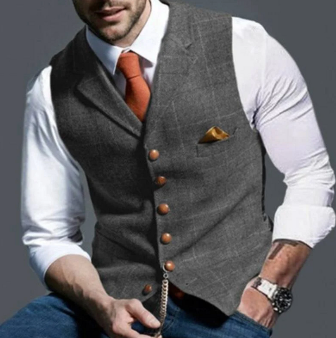 Silvoro™ | Elegant Men's Vest