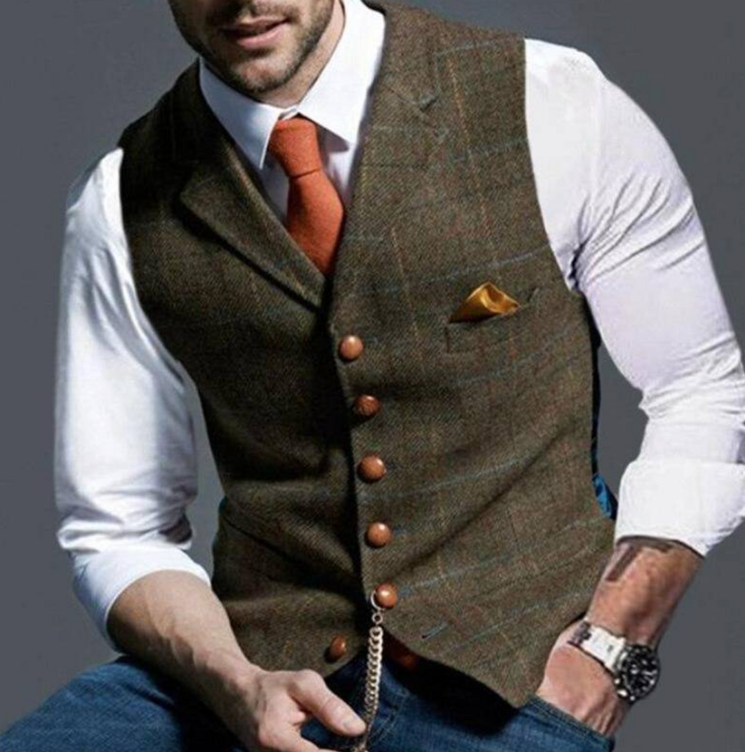 Silvoro™ | Elegant Men's Vest