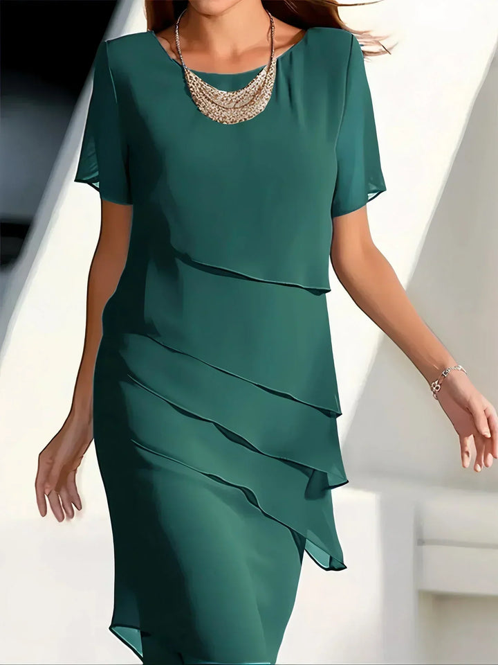 Iza™ | Elegant Dress with Belly Coverage