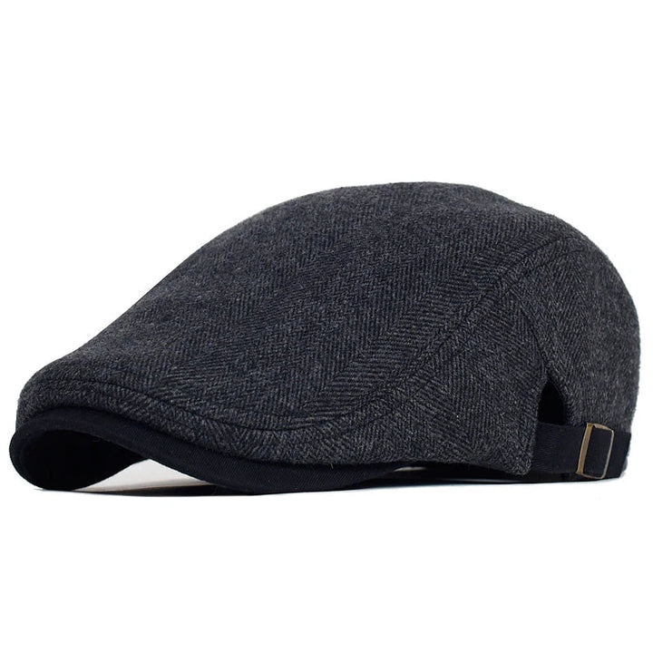 Beeckhoven™ | Modern Men's Cap with Herringbone Pattern