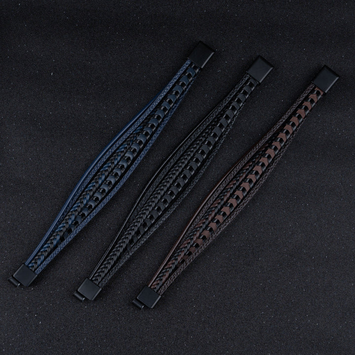 Eden™ | Leather Bracelet – Robust, Stylish & Timeless