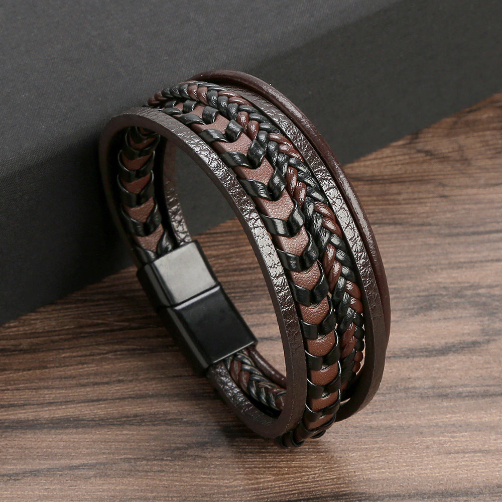 Eden™ | Leather Bracelet – Robust, Stylish & Timeless