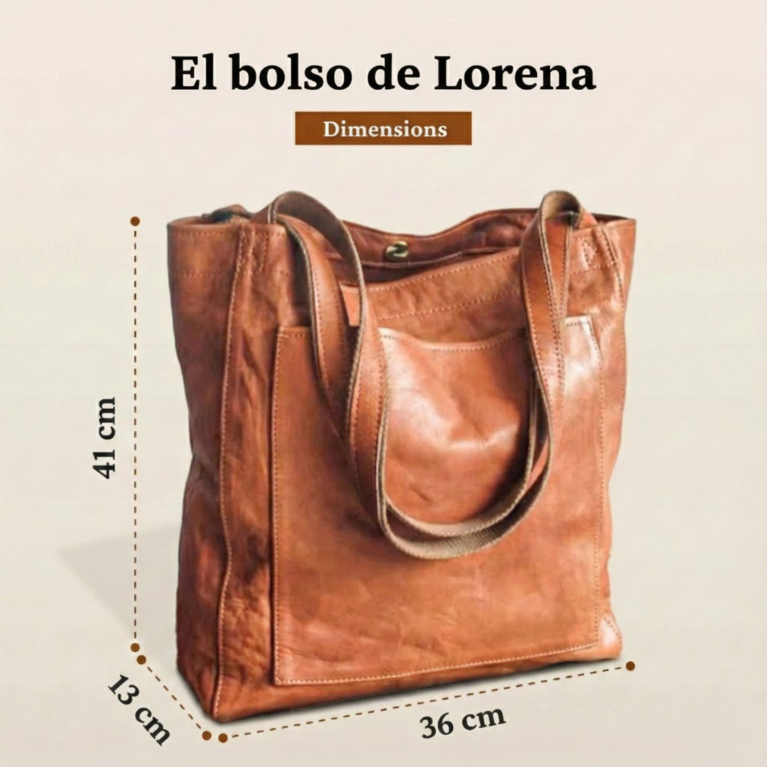 Lorena™ | Modern & Elegant Leather Bag