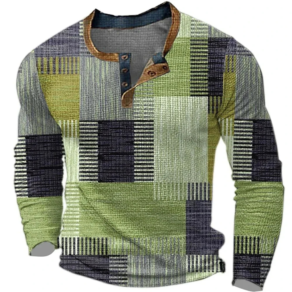 Beeck™ | Colourful Men's Long Sleeve Shirt