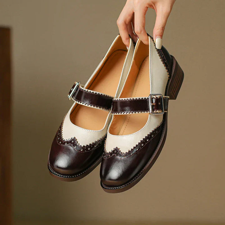 Sarah&Kate™| Miana Leather Mary Janes