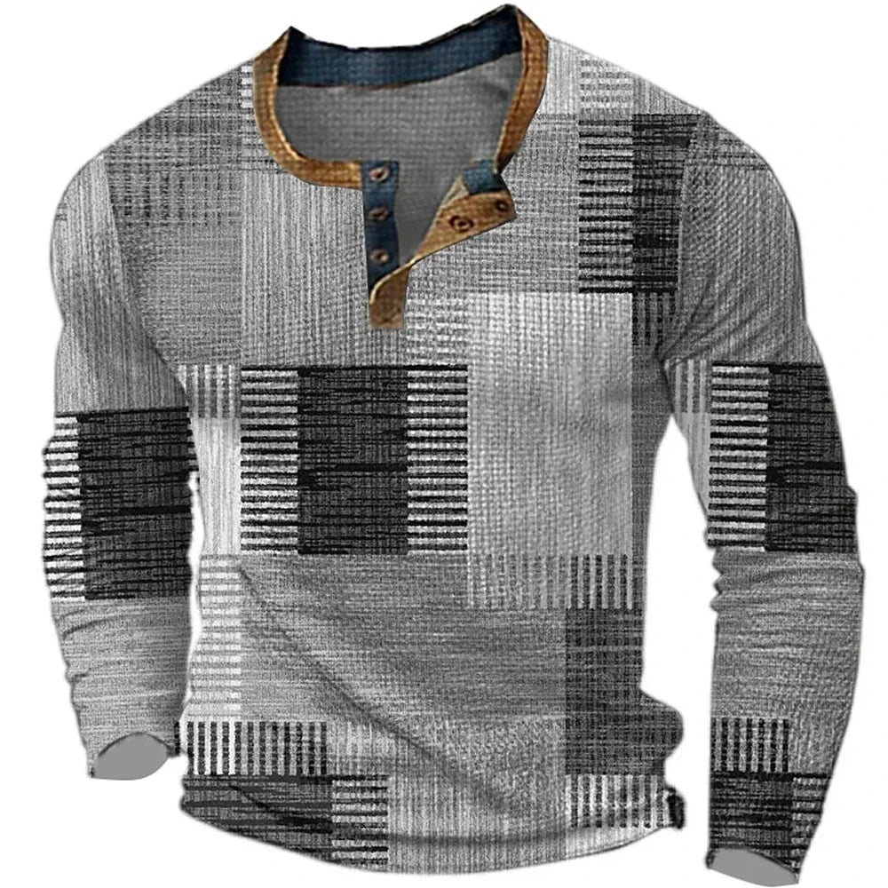 Beeck™ | Colourful Men's Long Sleeve Shirt