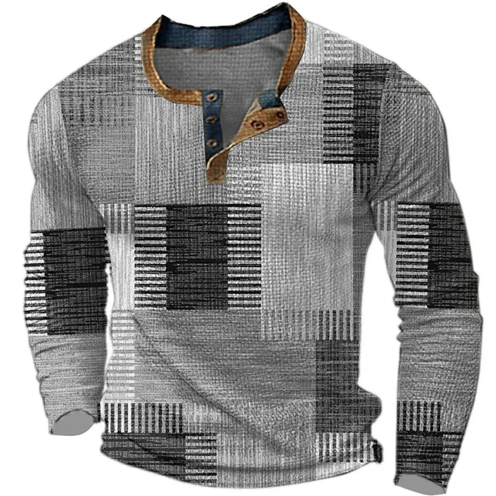Beeck™ | Colourful Men's Long Sleeve Shirt