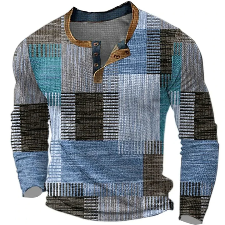Beeck™ | Colourful Men's Long Sleeve Shirt