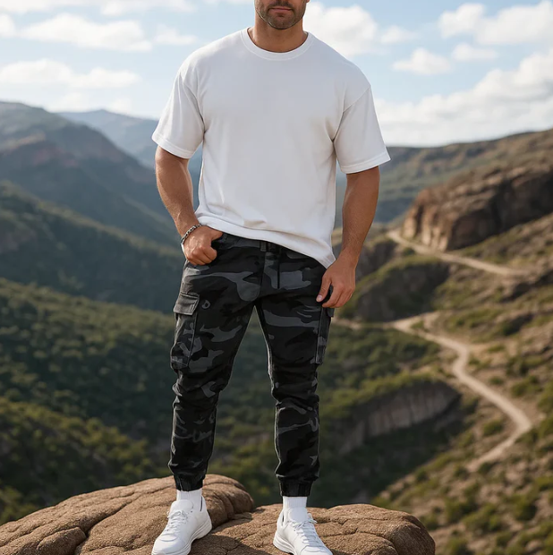 Promo™ | Men's Heavy Duty Multi-Pocket Utility Trousers