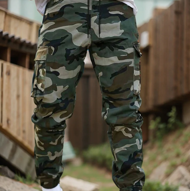 Promo™ | Men's Heavy Duty Multi-Pocket Utility Trousers