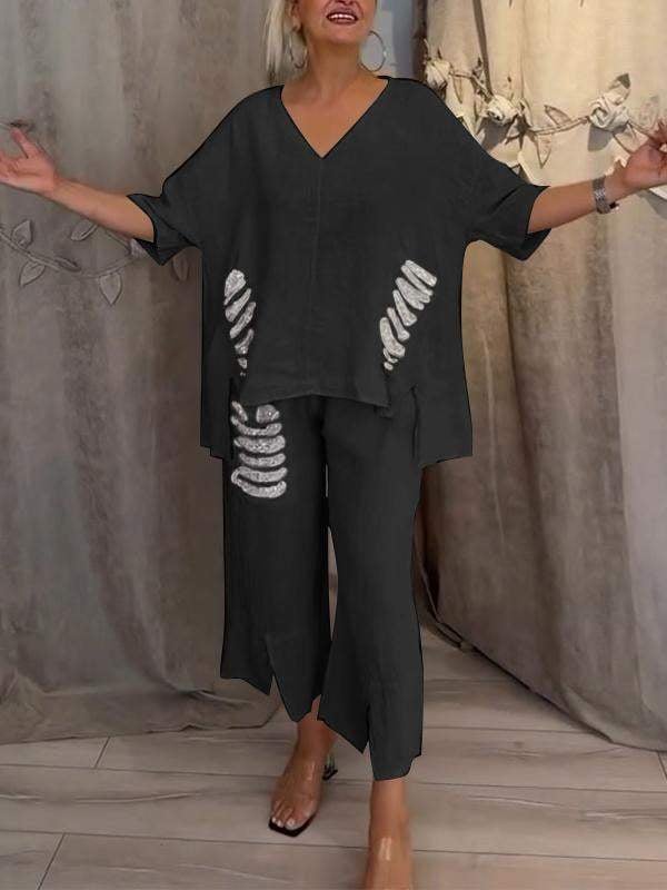 BIANCA | Elegant Two-Piece Summer Set for Sunny Days