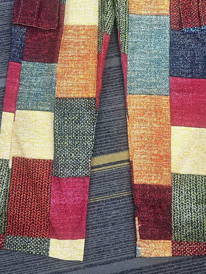 Noa™ | Patchwork Cargo Trousers